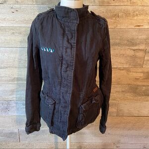 Roxy women’s  black jacket in‎ size medium